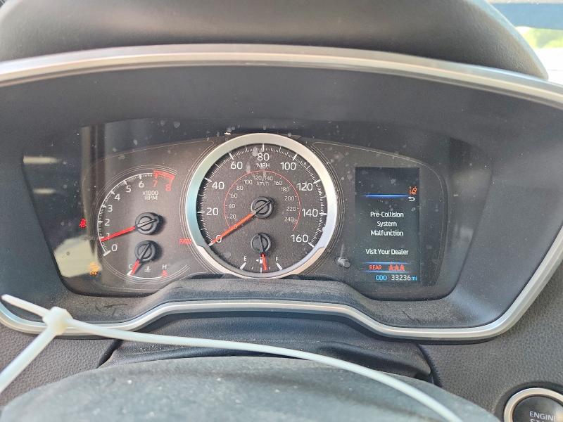 2022 Toyota Corolla VIN JTNB4MBE1N3171628 COPART salvage auction — FRONT END, MA - CERT OF TITLE-SALVAGE, sold $3,550 on 2026-07-29 (photo 9)