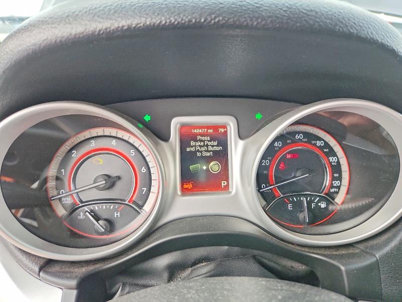 2017 Dodge Journey VIN 3C4PDCAB2HT573565 COPART salvage auction — FRONT END, TX - SALVAGE VEHICLE TITLE (P), sold $500 on 2026-08-02 (photo 9)