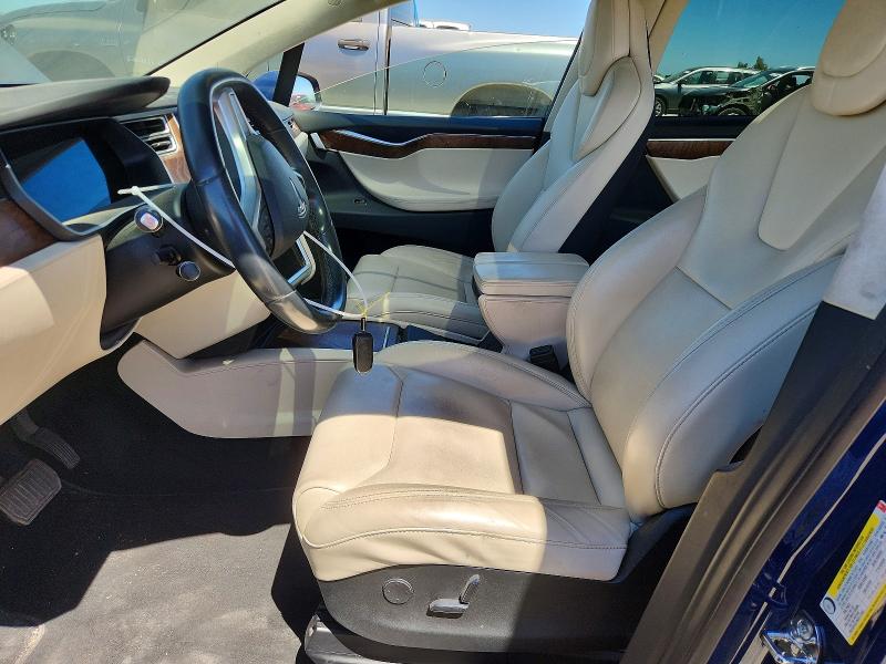 2017 Tesla Model x VIN 5YJXCBE25HF068805 COPART salvage auction — FRONT END, Ca - Salvage Certificate, sold $550 on 2026-07-21 (photo 7)
