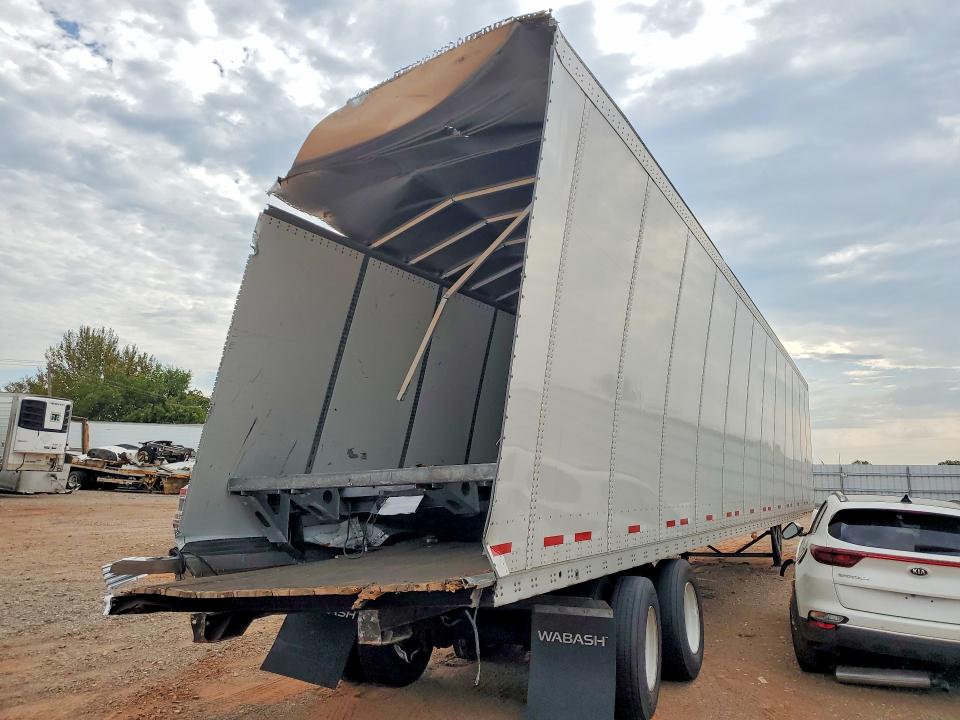 2026 Wabash dry van Trailers VIN 1JJV532D6TL645156 COPART salvage auction — ALL OVER, OK - CERT OF TITLE-SALVAGE, sold $80 on 2026-09-17 (photo 3)