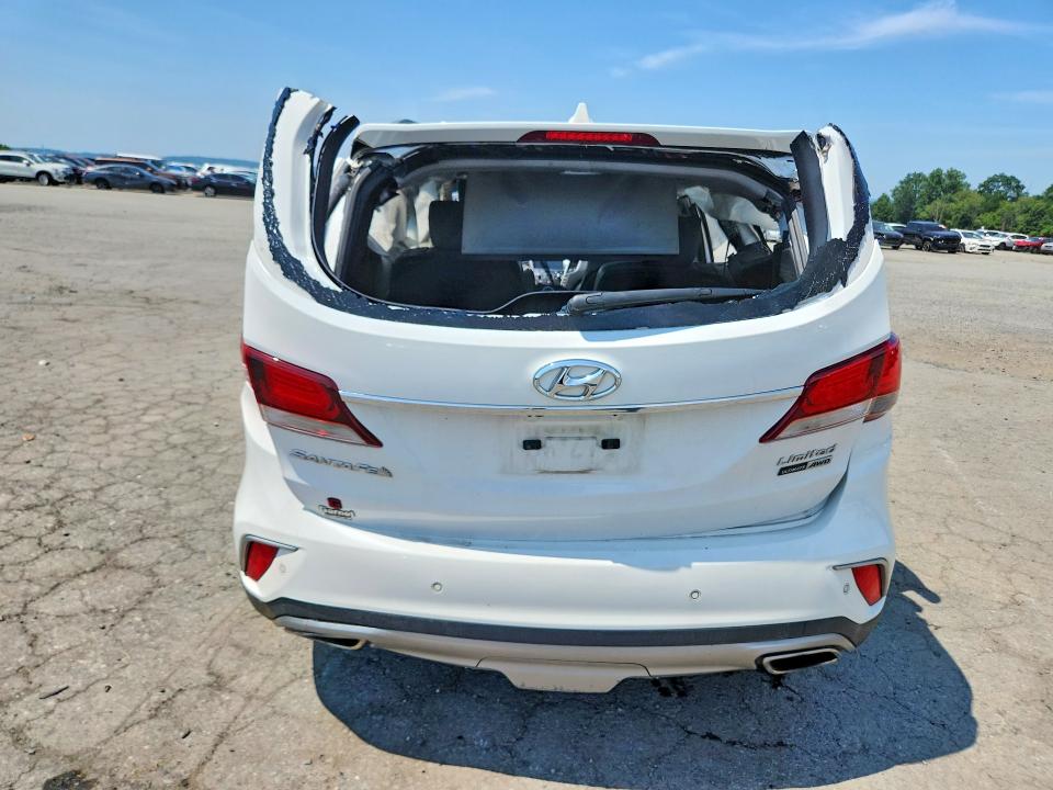 2017 Hyundai Santa fe VIN KM8SRDHF2HU167216 COPART salvage auction — FRONT END, Pa - Certificate Of Salvage, sold $175 on 2026-07-24 (photo 6)