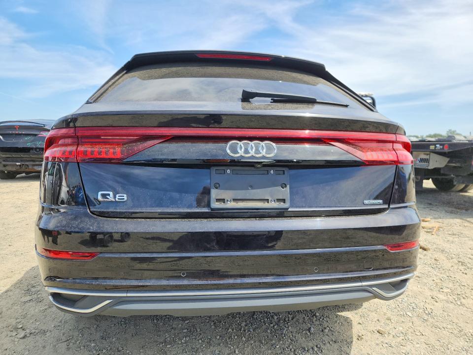 2019 Audi Q8 VIN WA1BVAF12KD011846 COPART salvage auction — MINOR DENT/SCRATCHES, Ca - Dis/Dlr/Exp App For Dup Clean, sold $11,700 on 2026-07-09 (photo 6)
