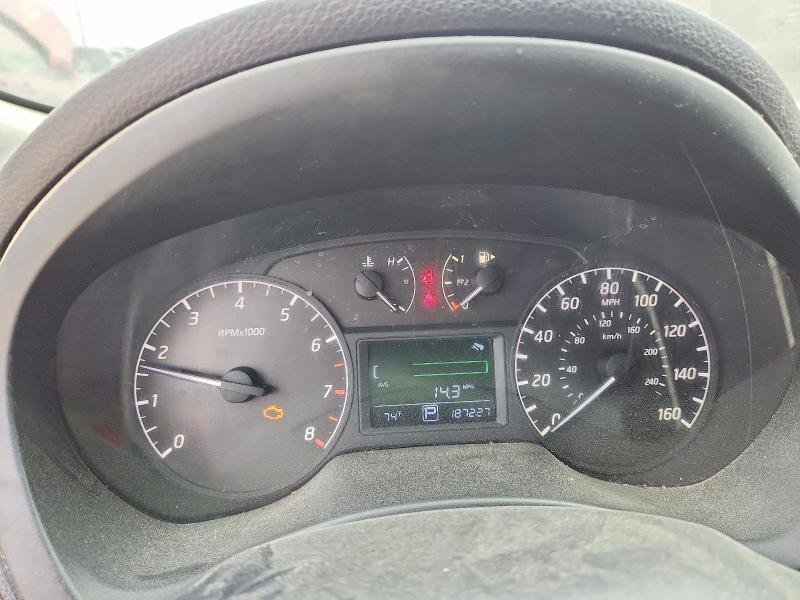 2015 Nissan Sentra VIN 3N1AB7AP5FY327238 COPART salvage auction — FRONT END, Ca - Dis/Dlr/Exp Only Clean Title, sold $225 on 2026-07-09 (photo 9)