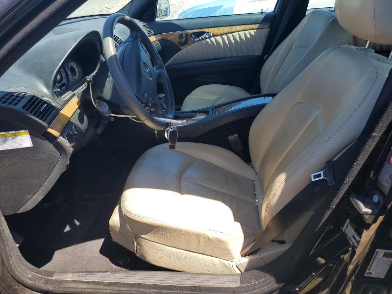 2007 Mercedes-benz E-klasse VIN WDBUF56XX7B033246 COPART salvage auction — VANDALISM, Ca - Salvage Certificate, sold $625 on 2026-08-12 (photo 7)