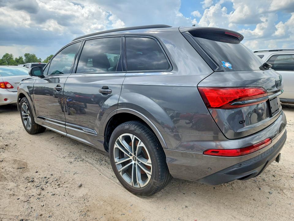 2025 Audi Q7 VIN WA1LCBF72SD003203 COPART salvage auction — FRONT END, TX - CERTIFICATE OF TITLE, sold $15,900 on 2026-07-28 (photo 2)