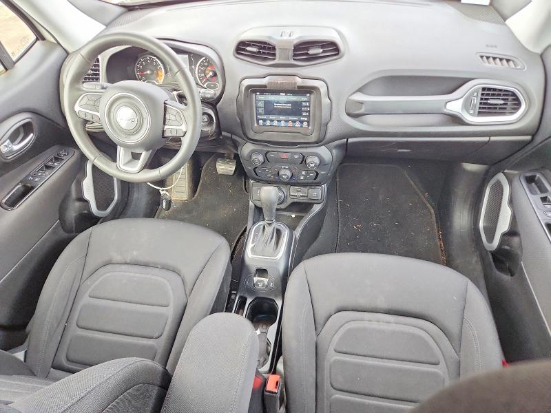 2018 Jeep Renegade VIN ZACCJBBB4JPJ00809 COPART salvage auction — FRONT END, Ct - Cert Of Title-Salvage, sold $700 on 2026-07-17 (photo 8)