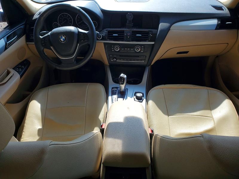 2013 BMW X3 VIN 5UXWX7C50DL983240 COPART salvage auction — REAR END, Al - Cert Of Title-Salvage Title, sold $775 on 2026-07-14 (photo 8)