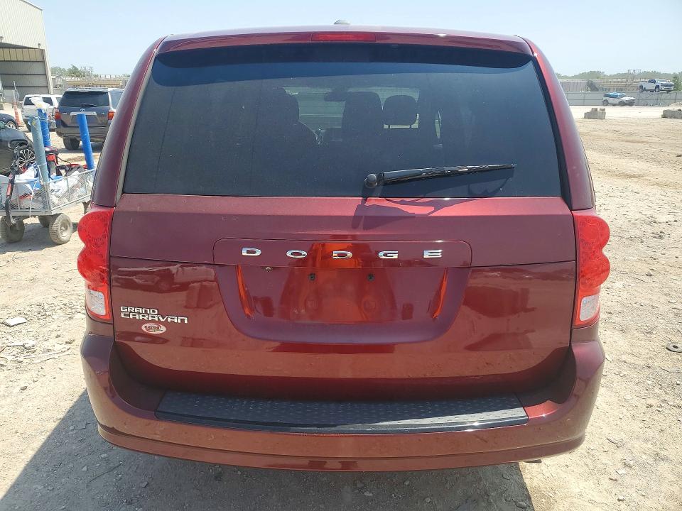 2019 Dodge Caravan VIN 2C4RDGBG3KR521804 COPART salvage auction — FRONT END, Mo - Salvage Certificate Of Title, sold $7,000 on 2026-09-17 (photo 6)