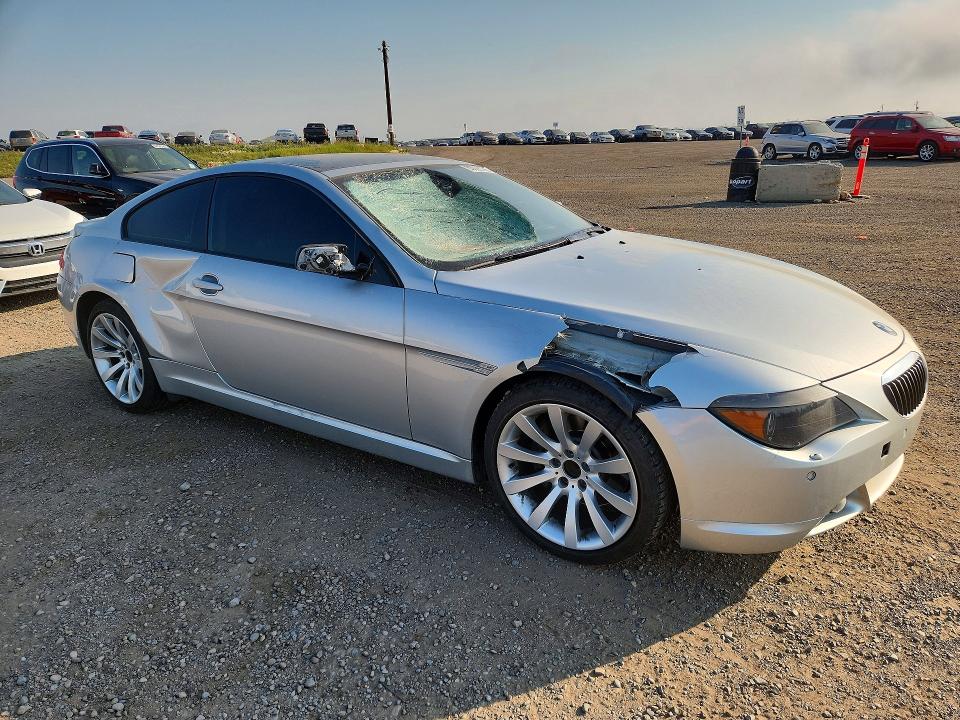 2007 BMW 6 series VIN WBAEH135X7CR52232 COPART salvage auction — SIDE, Ab - Bos - Active, sold $3,000 on 2026-08-04 (photo 4)