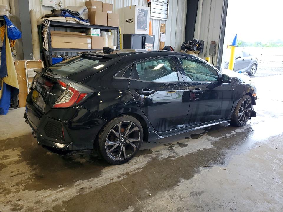2017 Honda Civic VIN SHHFK7H44HU309485 COPART salvage auction — FRONT END, On - Permit Salvage, sold $125 on 2026-07-28 (photo 3)