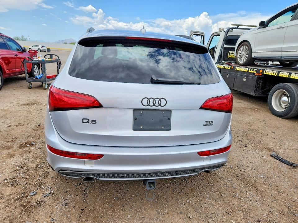 2016 Audi Q5 VIN WA1DVAFPXGA033227 COPART salvage auction — FRONT END, AZ - CERT OF TITLE - SALVAGE, sold $325 on 2026-07-24 (photo 6)