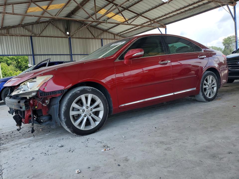 2011 Lexus ES VIN JTHBK1EGXB2427612 COPART salvage auction — FRONT END, Ga - Cert Of Title-Salvage, sold $1,300 on 2026-07-09 (photo 1)