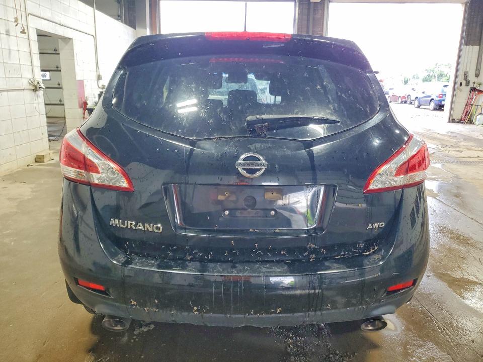 2014 Nissan Murano VIN JN8AZ1MW0EW522778 COPART salvage auction — FRONT END, Mn - Certificate Of Title, sold $525 on 2026-07-28 (photo 6)