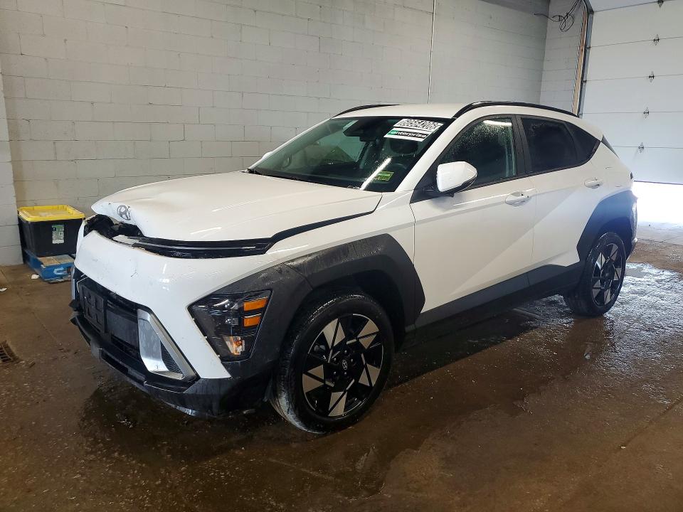 2025 Hyundai Kona VIN KM8HBCAB6SU342073 COPART salvage auction — FRONT END, Fl - Cert Of Title Slvg Rebuildable (P), sold $7,100 on 2026-07-20 (photo 1)
