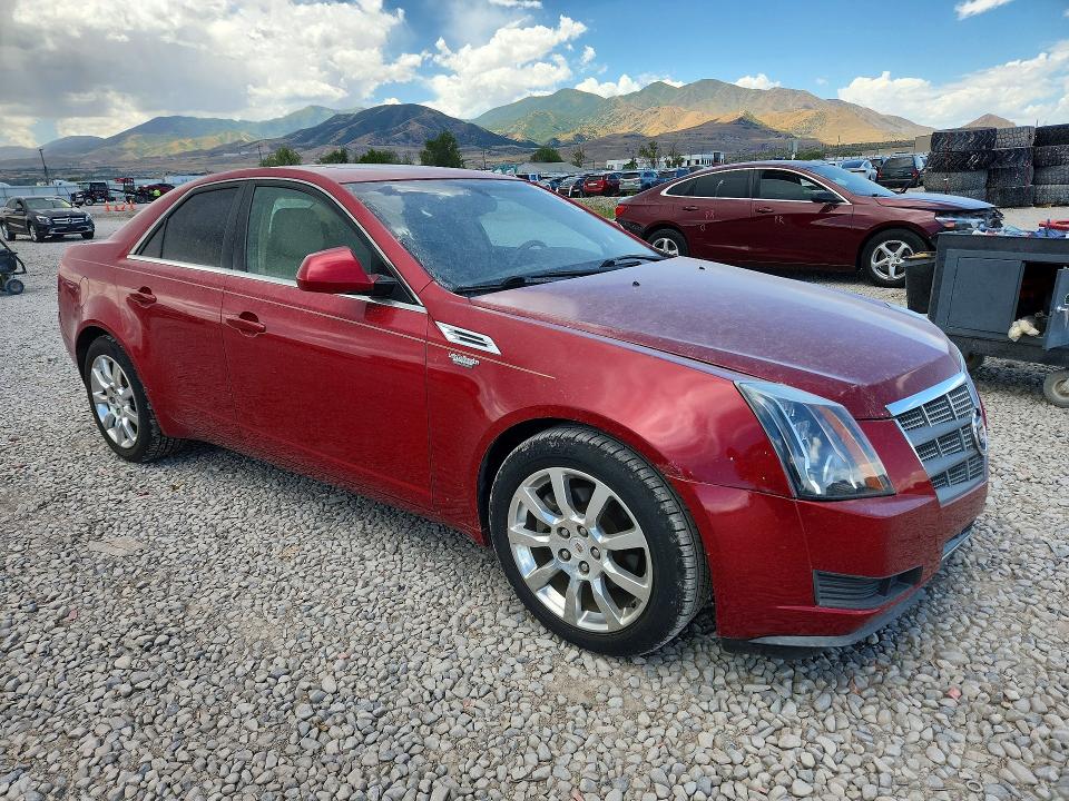 2008 Cadillac Cts VIN 1G6DV57V180146116 COPART salvage auction — MINOR DENT/SCRATCHES, UT - CERT OF TITLE-REBUILT/RESTORED, sold $350 on 2026-07-10 (photo 4)