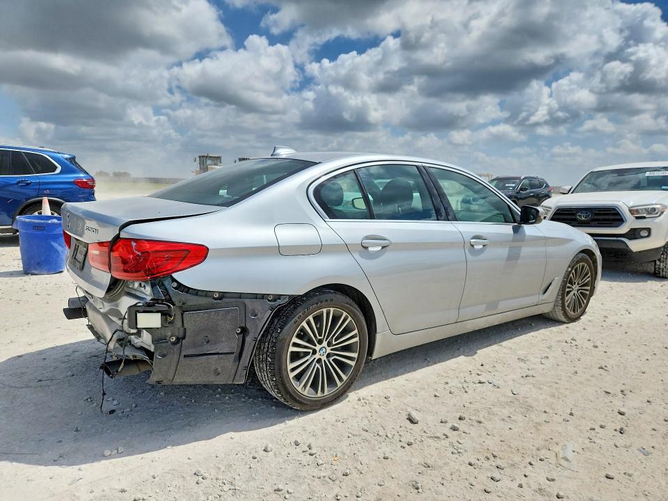 2019 BMW 5er VIN WBAJA5C53KWW07271 COPART salvage auction — REAR END, Tx - Certificate Of Title, sold $11,000 on 2026-08-20 (photo 3)