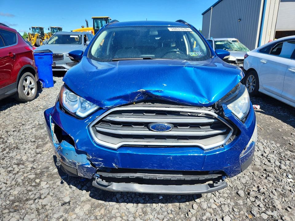 2019 Ford Ecosport VIN MAJ6S3GL0KC266129 COPART salvage auction — FRONT END, Pa - Certificate Of Salvage, sold $1,300 on 2026-07-22 (photo 5)