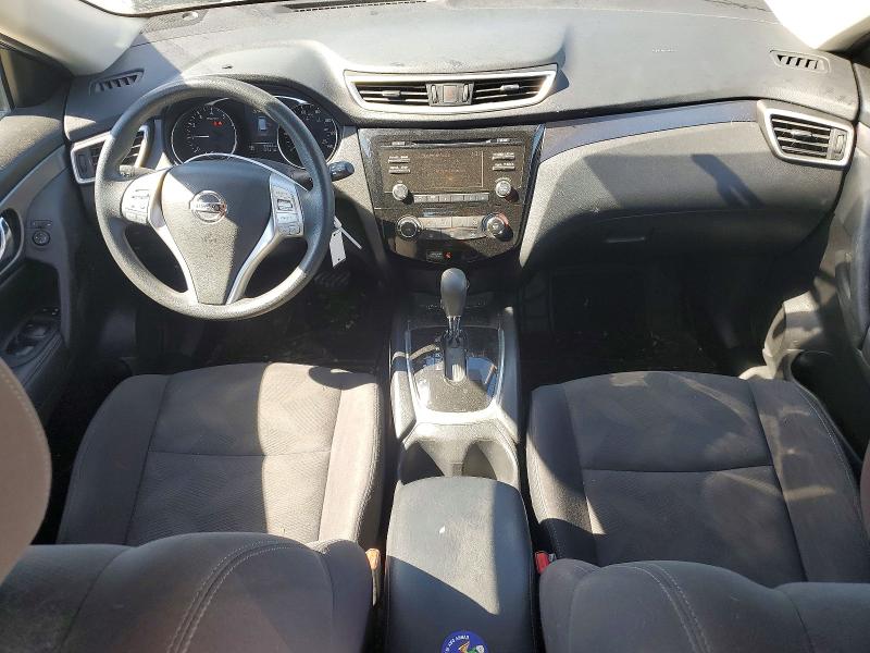 2016 Nissan Rogue VIN KNMAT2MT2GP682988 COPART salvage auction — FRONT END, Ca - Salvage Certificate, sold $775 on 2026-07-23 (photo 8)