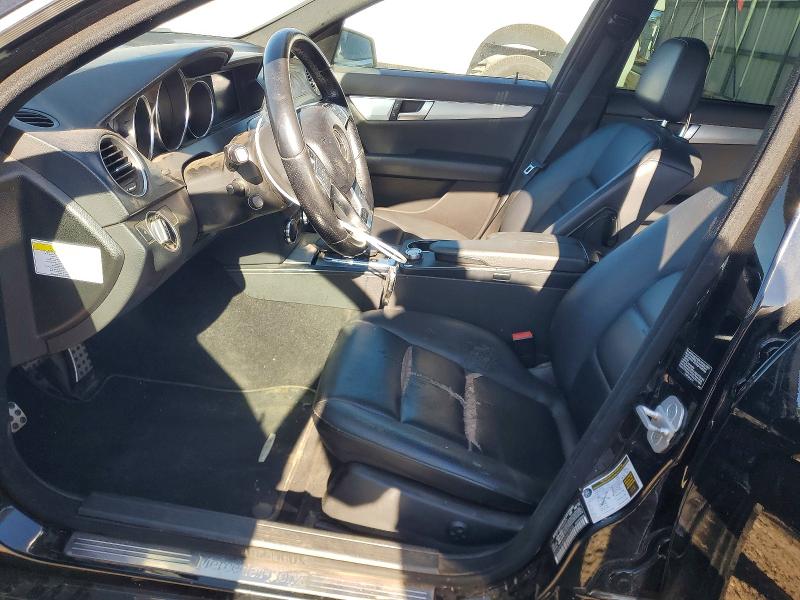 2013 Mercedes-benz C-klasse VIN WDDGF4HB2DA872826 COPART salvage auction — MECHANICAL, CA - DIS/DLR/EXP ONLY CLEAN TITLE, sold $900 on 2026-08-04 (photo 7)