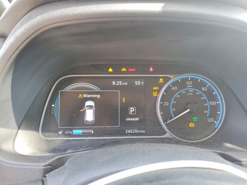 2023 Nissan Leaf VIN 1N4AZ1BV5PC558613 COPART salvage auction — FRONT END, Ca - Salvage Certificate, sold $3,350 on 2026-07-23 (photo 9)
