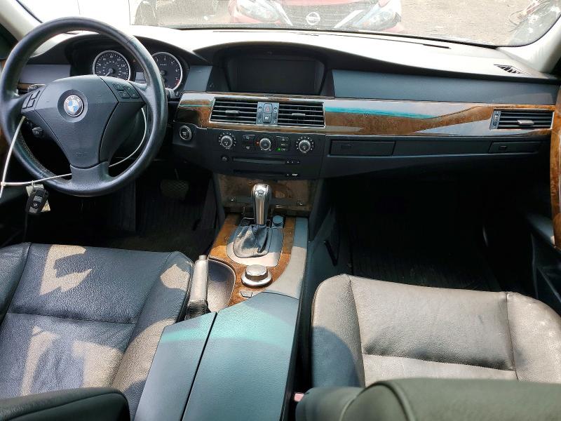 2007 BMW 5 series VIN WBANF73537CU24282 COPART salvage auction — NORMAL WEAR, Ct - Certificate Of Title, sold $475 on 2026-07-31 (photo 8)