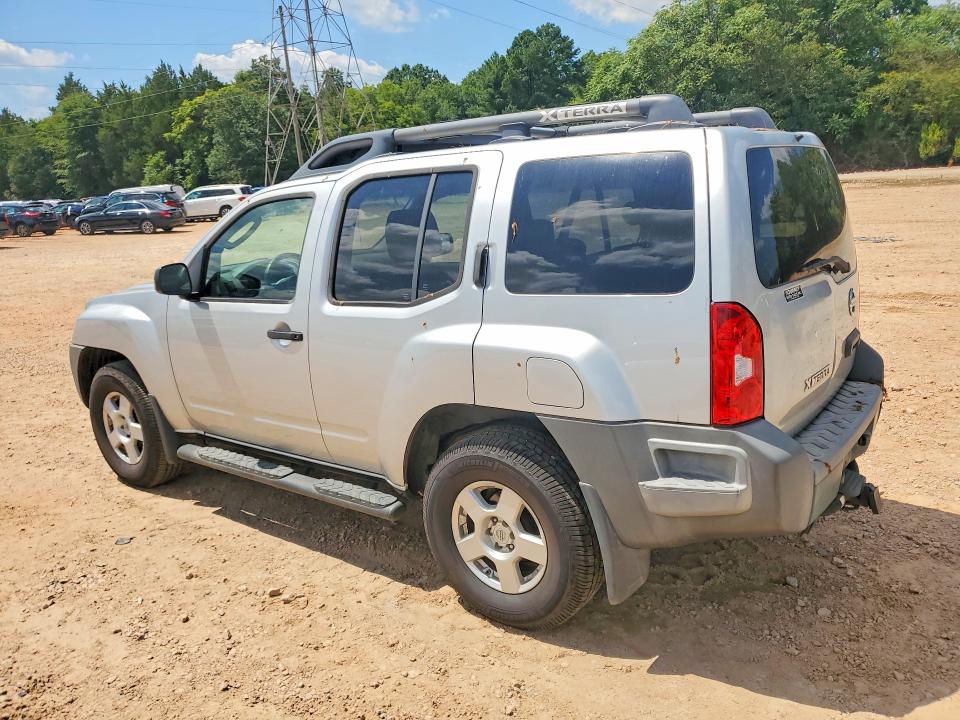 2007 Nissan Xterra VIN 5N1AN08W87C525858 COPART salvage auction — VANDALISM, Nc - Salvage Certificate Of Title, sold $400 on 2026-08-03 (photo 2)
