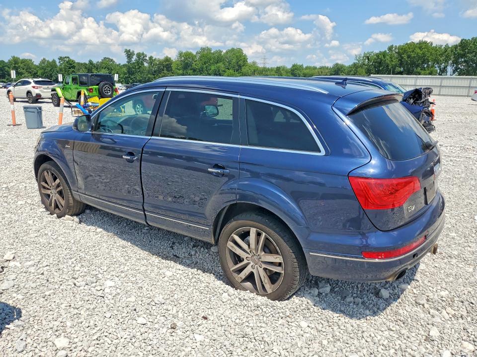 2014 Audi Q7 VIN WA1LGAFE6ED008194 COPART salvage auction — MECHANICAL, Oh - Certificate Of Title, sold $900 on 2026-07-24 (photo 2)