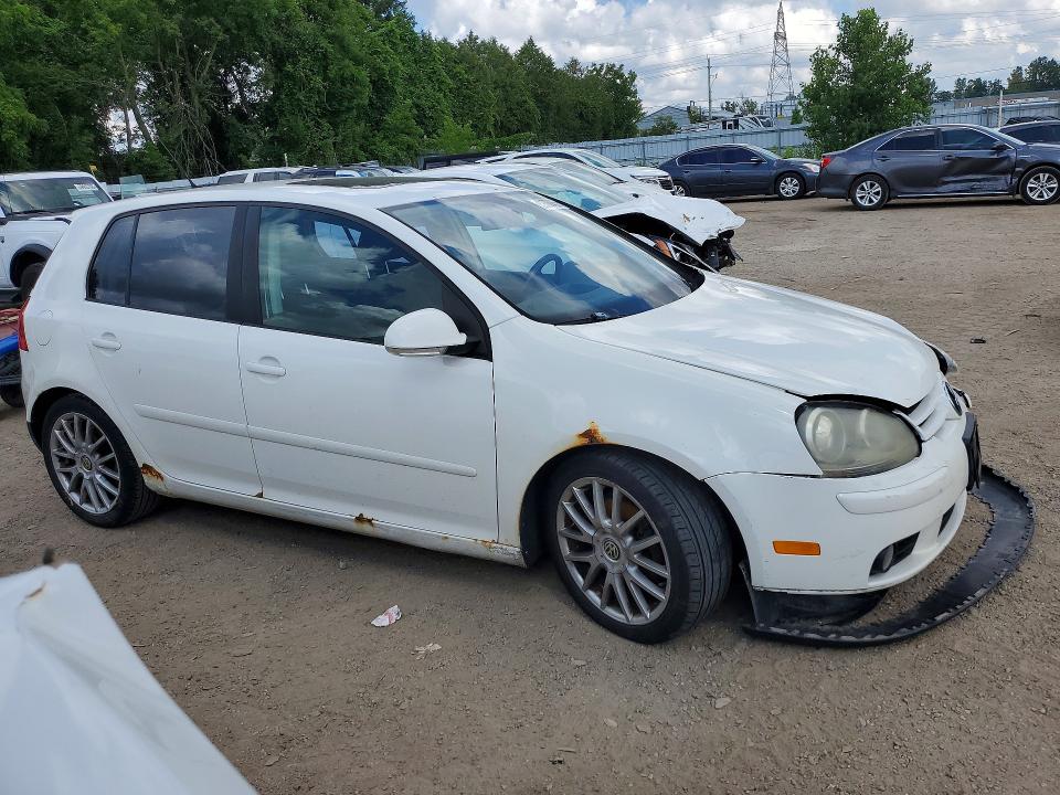 2009 Volkswagen Rabbit VIN WVWDA71K39W121056 COPART salvage auction — UNDERCARRIAGE, ON - PERMIT NO BRAND - UNFIT, sold $150 on 2026-07-23 (photo 4)