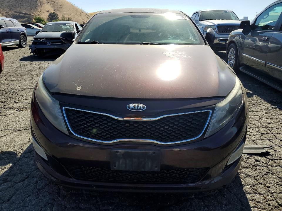 2015 Kia Optima VIN 5XXGM4A71FG376686 COPART salvage auction — REAR END, Ca - Salvage Certificate, sold $925 on 2026-07-20 (photo 5)