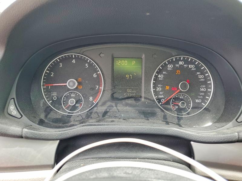 2015 Volkswagen Passat VIN 1VWAS7A30FC080534 COPART salvage auction — FRONT END, TX - SALVAGE TITLE-FLOOD DAMAGE, sold $200 on 2026-07-17 (photo 9)