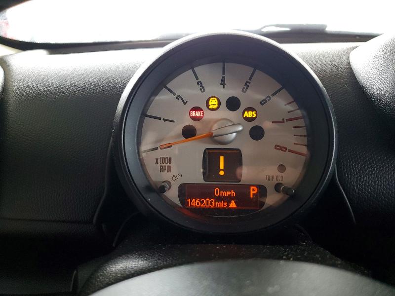 2014 Mini Cooper VIN WMWZC3C50EWP27924 COPART salvage auction — MINOR DENT/SCRATCHES, CA - DLR/DIS/EXP ONLY SALVAGE TITLE, sold $800 on 2026-08-07 (photo 9)
