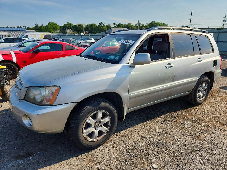 2002 Toyota Highlander VIN JTEHF21A120052546 COPART salvage auction — MECHANICAL, Ny - Certificate Of Title, sold $400 on 2026-07-28 (photo 1)