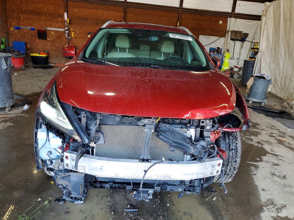 2019 Nissan Murano VIN 5N1AZ2MS5KN135770 COPART salvage auction — FRONT END, Pa - Certificate Of Salvage, sold $3,050 on 2026-07-30 (photo 5)