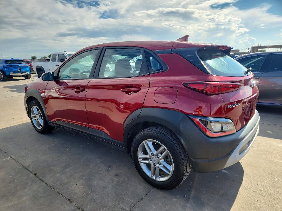 2023 Hyundai Kona VIN KM8K22AB8PU036855 COPART salvage auction — FRONT END, TX - CERTIFICATE OF TITLE (P), sold $6,600 on 2026-07-28 (photo 2)