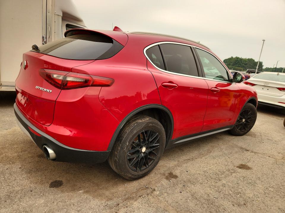 2018 Alfa romeo Stelvio VIN ZASFAKANXJ7B76745 COPART salvage auction — MINOR DENT/SCRATCHES, WV - CERTIFICATE OF TITLE (P), sold $5,900 on 2026-07-30 (photo 3)