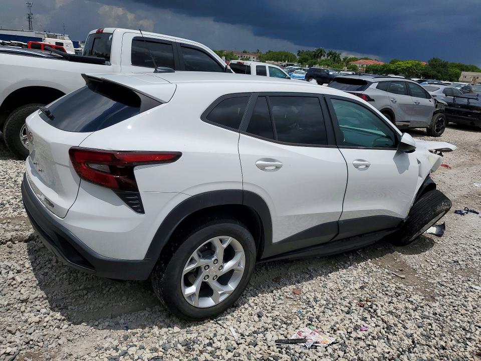 2024 Chevrolet Trax VIN KL77LFE20RC002391 COPART salvage auction — FRONT END, Pa - Certificate Of Salvage, sold $4,750 on 2026-07-24 (photo 3)