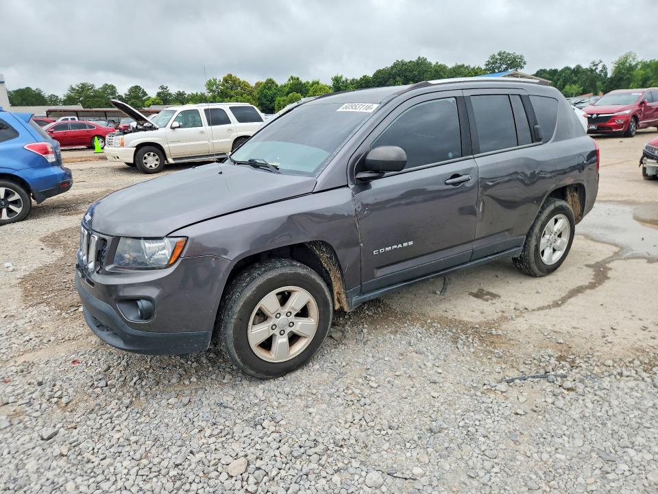 2015 Jeep Compass VIN 1C4NJCBA4FD124297 COPART salvage auction — SIDE, Ms - Certificate Of Title (P), sold $20 on 2026-07-24 (photo 1)