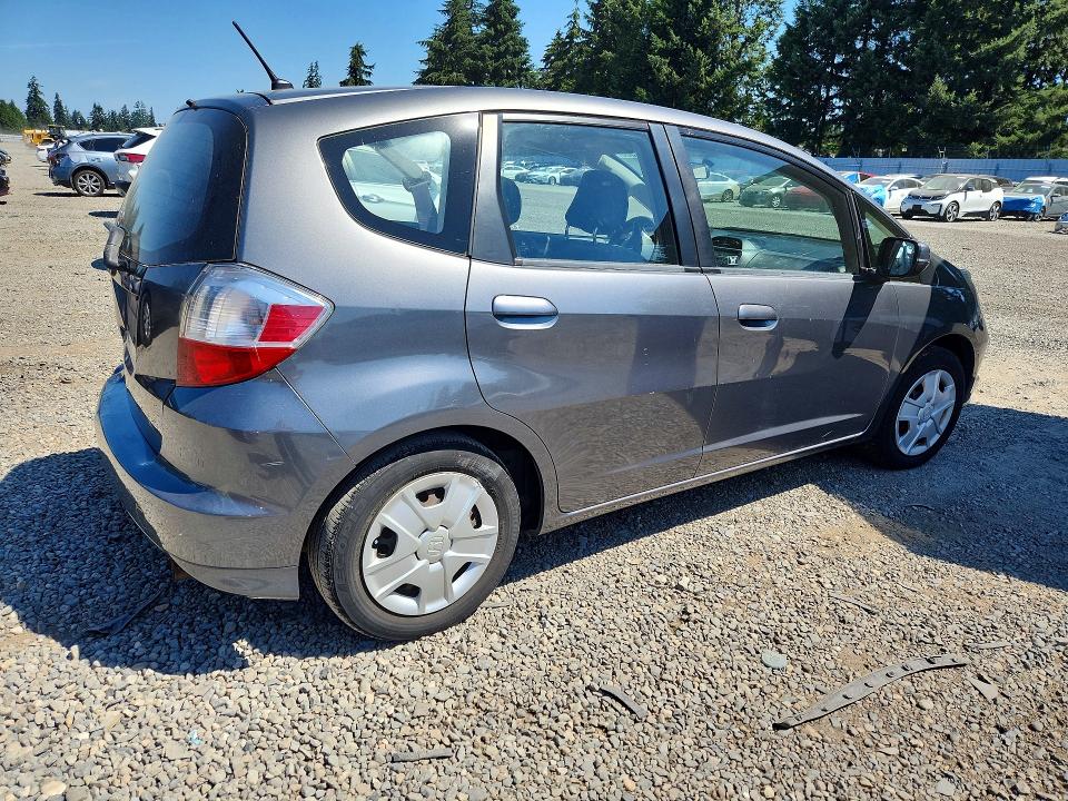 2013 Honda Fit VIN JHMGE8H36DC081019 COPART salvage auction — REAR END, Wa - Bill Of Sale, sold $125 on 2026-07-28 (photo 3)