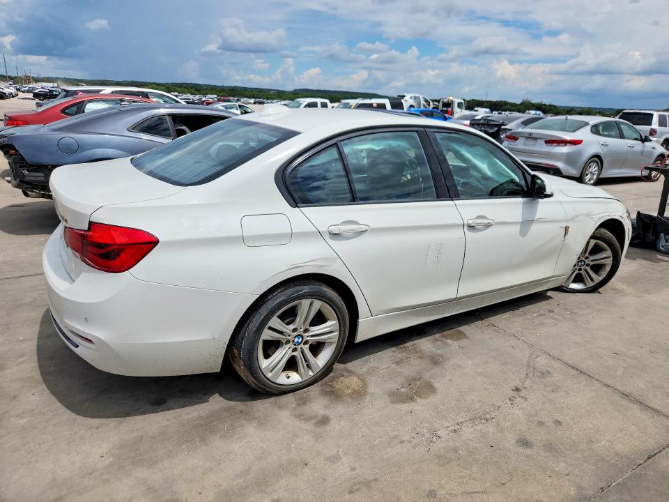 2016 BMW 3er VIN WBA8E9C5XGK643659 COPART salvage auction — FRONT END, Tx - Certificate Of Title, sold $150 on 2026-07-27 (photo 3)