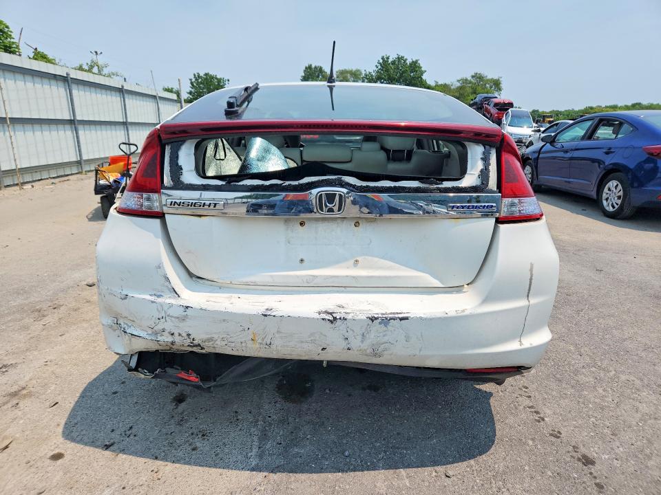 2014 Honda Insight VIN JHMZE2H52ES000161 COPART salvage auction — REAR END, Nj - Cert Of Title-Salvage, sold $150 on 2026-07-21 (photo 6)