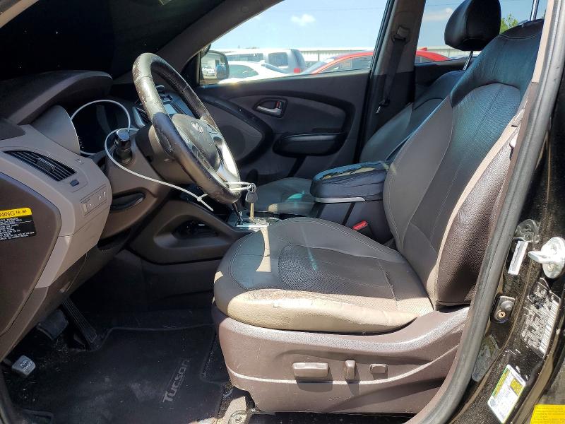 2012 Hyundai Tucson VIN KM8JU3AC7CU404151 COPART salvage auction — FRONT END, Va - Certificate Of Title, sold $1,250 on 2026-07-17 (photo 7)