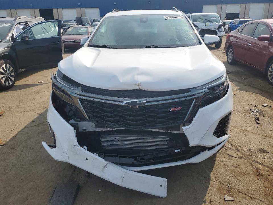 2022 Chevrolet Equinox VIN 3GNAXMEV7NS200358 COPART salvage auction — FRONT END, Mi - Scrap Certificate Of Title, sold $7,200 on 2026-08-21 (photo 5)