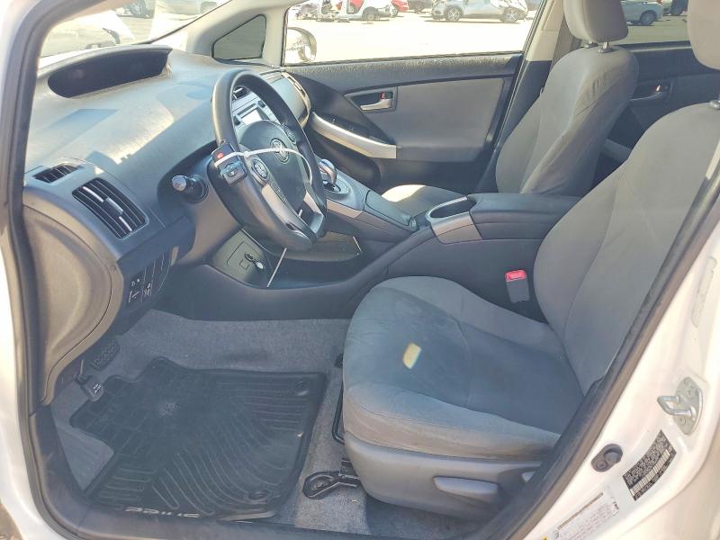 2012 Toyota Prius VIN JTDKN3DU4C1552933 COPART salvage auction — VANDALISM, CA - SALVAGE CERTIFICATE, sold $2,200 on 2026-07-20 (photo 7)