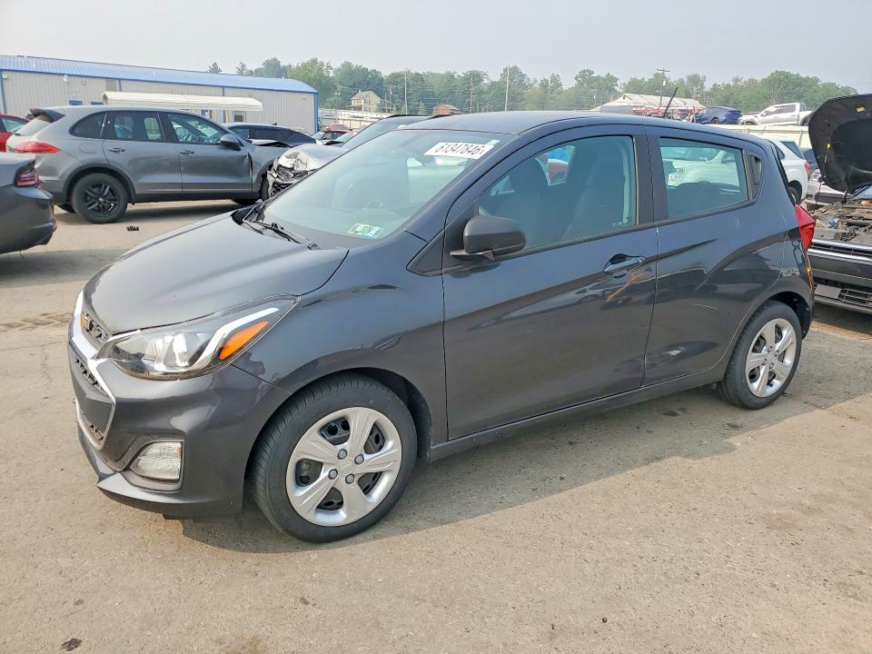 2022 Chevrolet Spark VIN KL8CB6SA9NC036364 COPART salvage auction — SIDE, PA - CERTIFICATE OF SALVAGE, sold $1,300 on 2026-07-24 (photo 1)