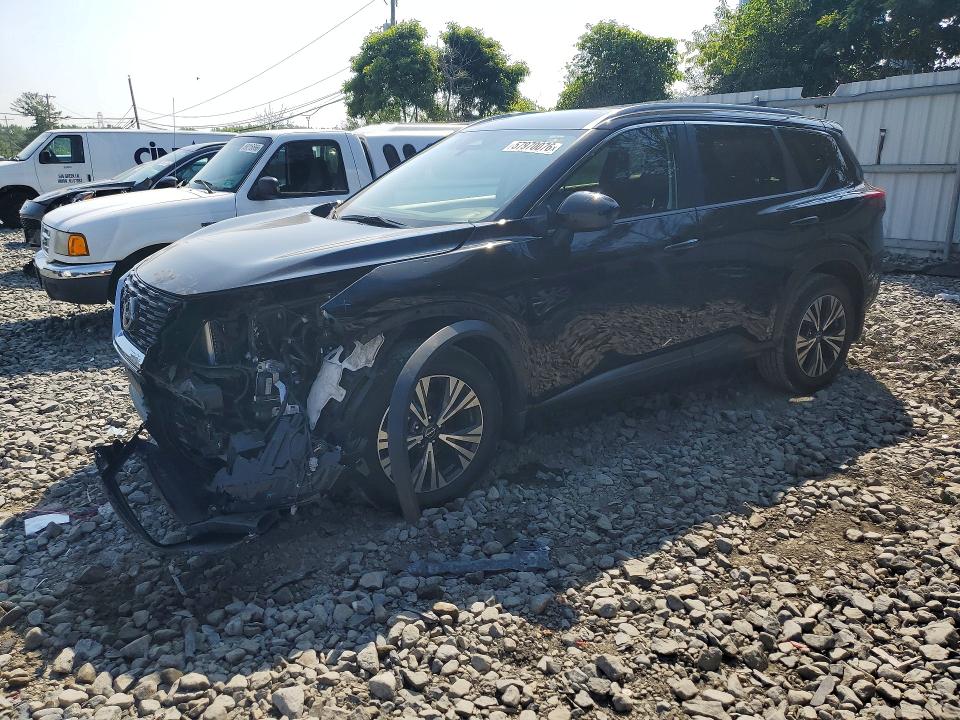 2023 Nissan Rogue VIN JN8BT3BB5PW353765 COPART salvage auction — FRONT END, Nj - Cert Of Title-Salvage, sold $7,900 on 2026-07-13 (photo 1)