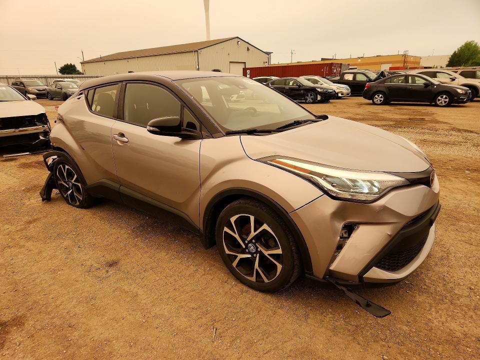 2020 Toyota C-hr VIN JTNKHMBX5L1067111 COPART salvage auction — REAR END, On - Permit Salvage, sold $175 on 2026-07-23 (photo 4)