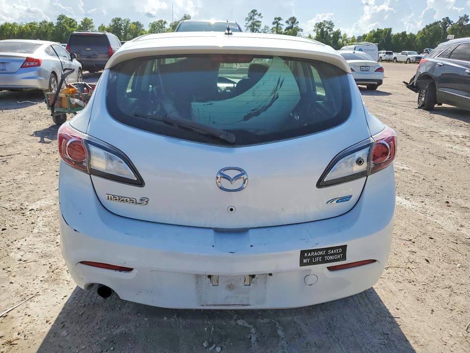 2013 Mazda 3 VIN JM1BL1L76D1751425 COPART salvage auction — FRONT END, Tx - Salvage Vehicle Title, sold $875 on 2026-07-21 (photo 6)