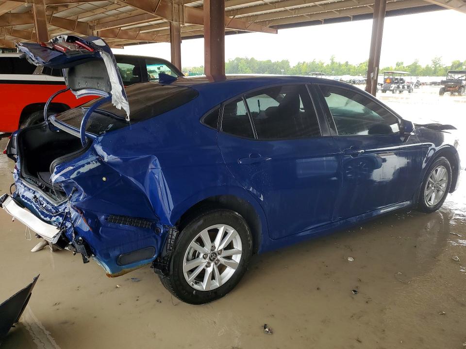 2025 Toyota Camry VIN 4T1DAACK2SU135036 COPART salvage auction — REAR END, Tx - Certificate Of Title, sold $8,800 on 2026-07-31 (photo 3)