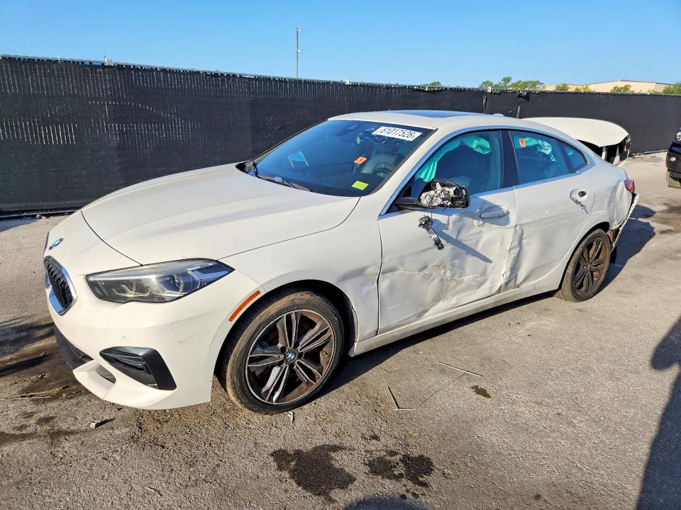 2021 BMW 2er VIN WBA73AK0XM7H54044 COPART salvage auction — REAR END, Fl - Certificate Of Destruction (P), sold $2,100 on 2026-07-23 (photo 1)