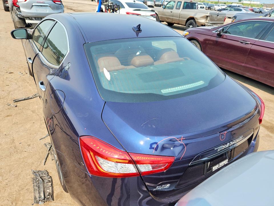 2018 Maserati Ghibli VIN ZAM57YTAXJ1286239 COPART salvage auction — REAR END, MI - DEALER ONLY CLEAN TITLE, sold $1,750 on 2026-07-31 (photo 6)